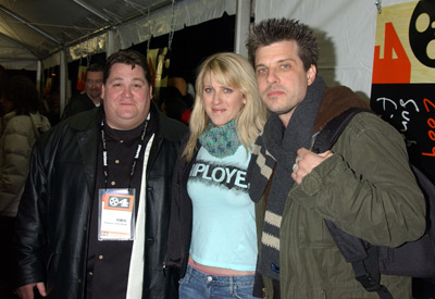 Andrea Bendewald, Jay Leggett and Mitch Rouse at event of Employee of the Month (2004)