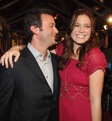 Michael Lehmann and Mandy Moore at event of Because I Said So (2007)