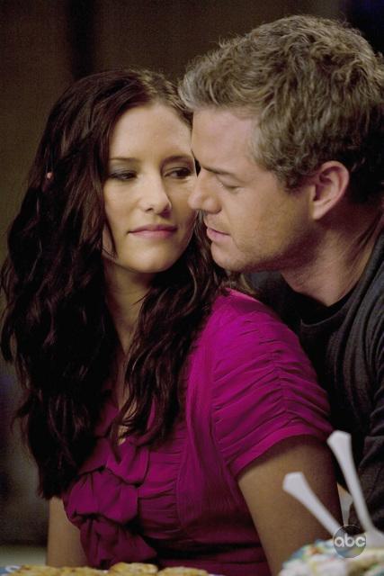 Still of Eric Dane and Chyler Leigh in Grei anatomija (2005)