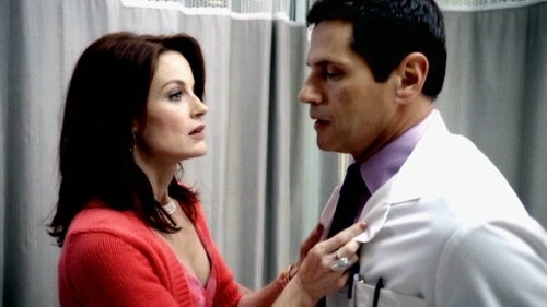 Still of Thomas Calabro and Laura Leighton in Melrose Place (2009)
