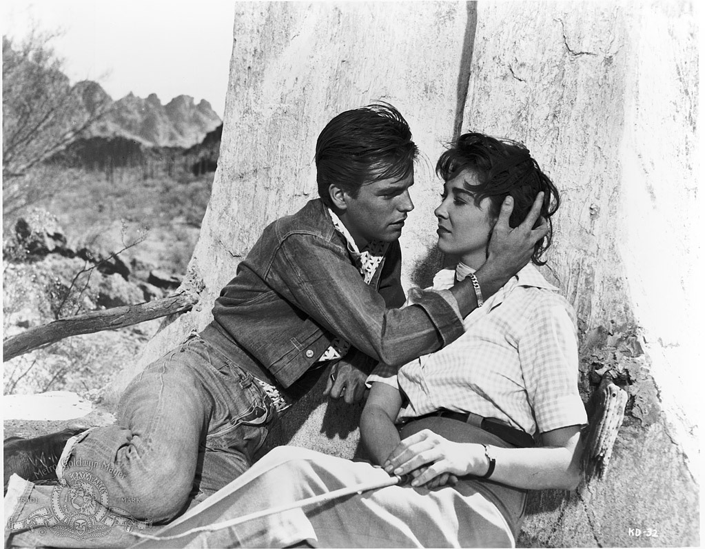 Still of Robert Wagner and Virginia Leith in A Kiss Before Dying (1956)