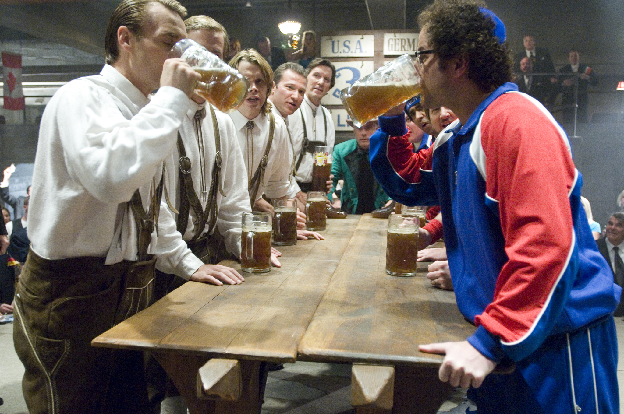 Still of Ralf Moeller, Philippe Brenninkmeyer, Nat Faxon, Will Forte, Steve Lemme, Eric Christian Olsen and Gunter Schlierkamp in Beerfest (2006)