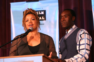 Don Cheadle and Kasi Lemmons at event of Talk to Me (2007)