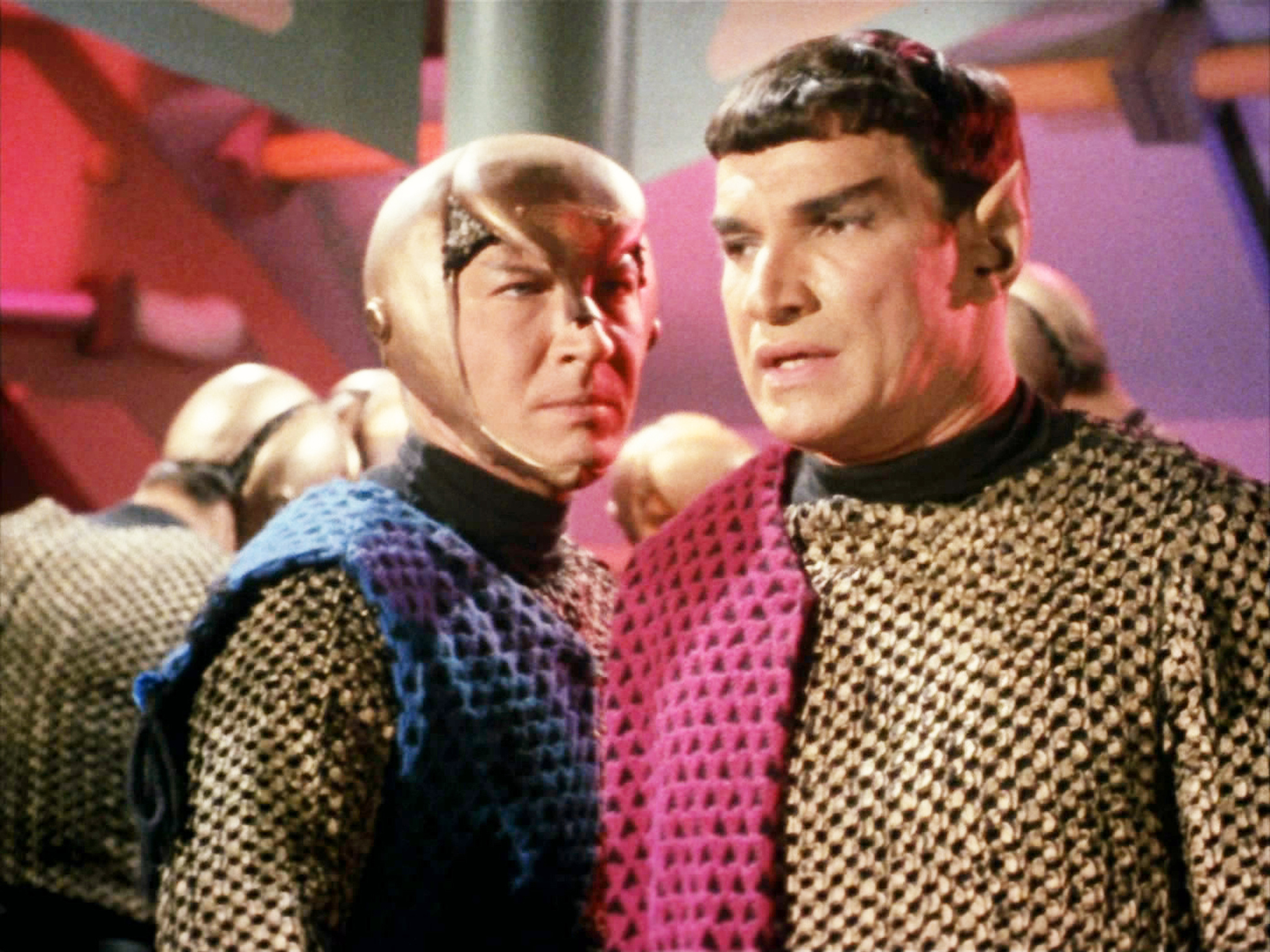 Still of Mark Lenard and Lawrence Montaigne in Star Trek (1966)
