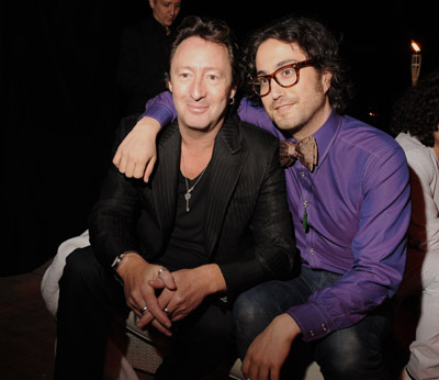 Sean Lennon and Julian Lennon
