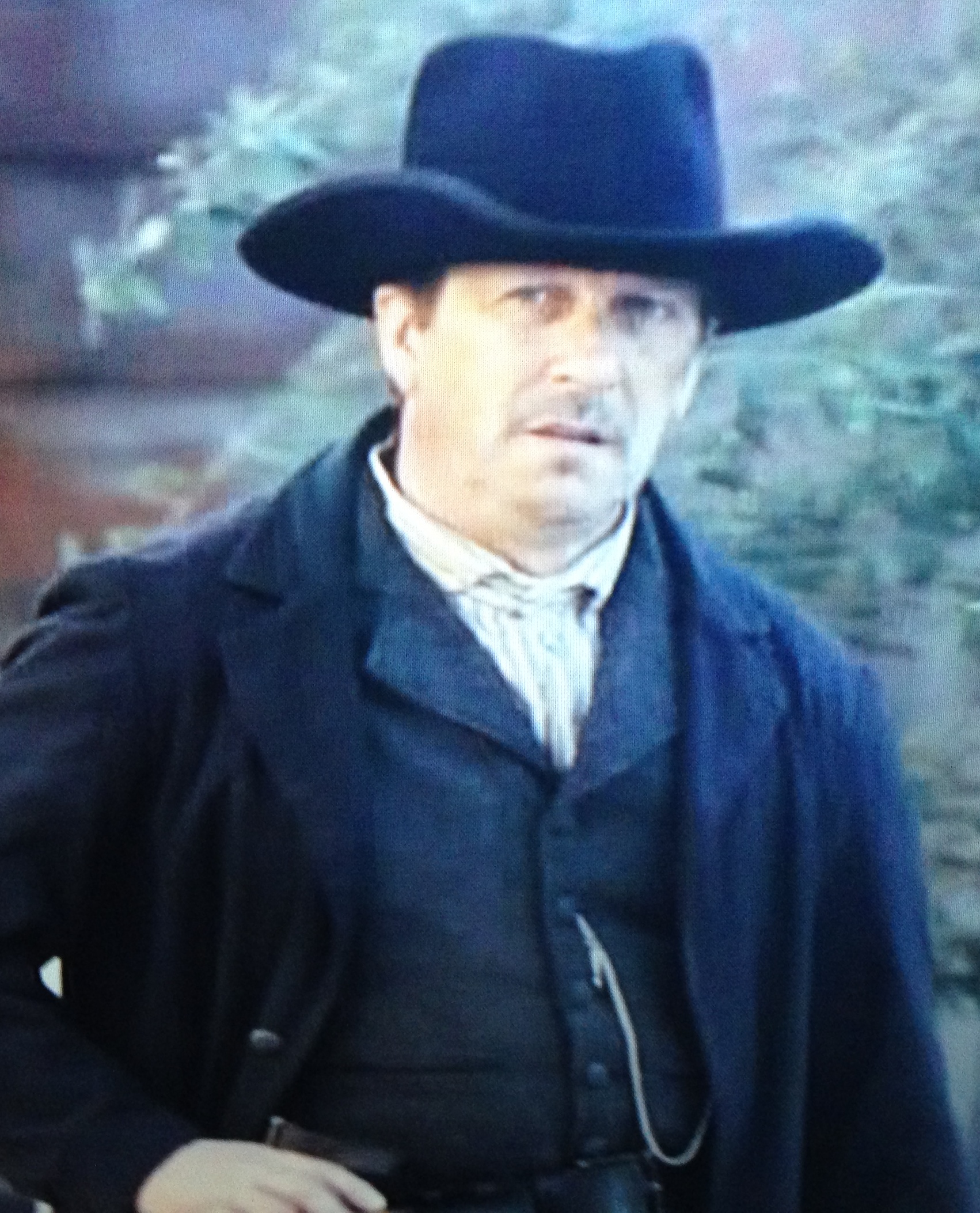 This is a Photo of Stephen Lennon as J.W.Orr in James Hickok gunfight with Davis Tutt. Legends & Lies, Episode 3