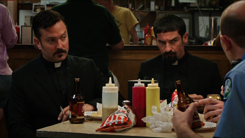 Still of Robert Ben Garant and Thomas Lennon in Hell Baby (2013)