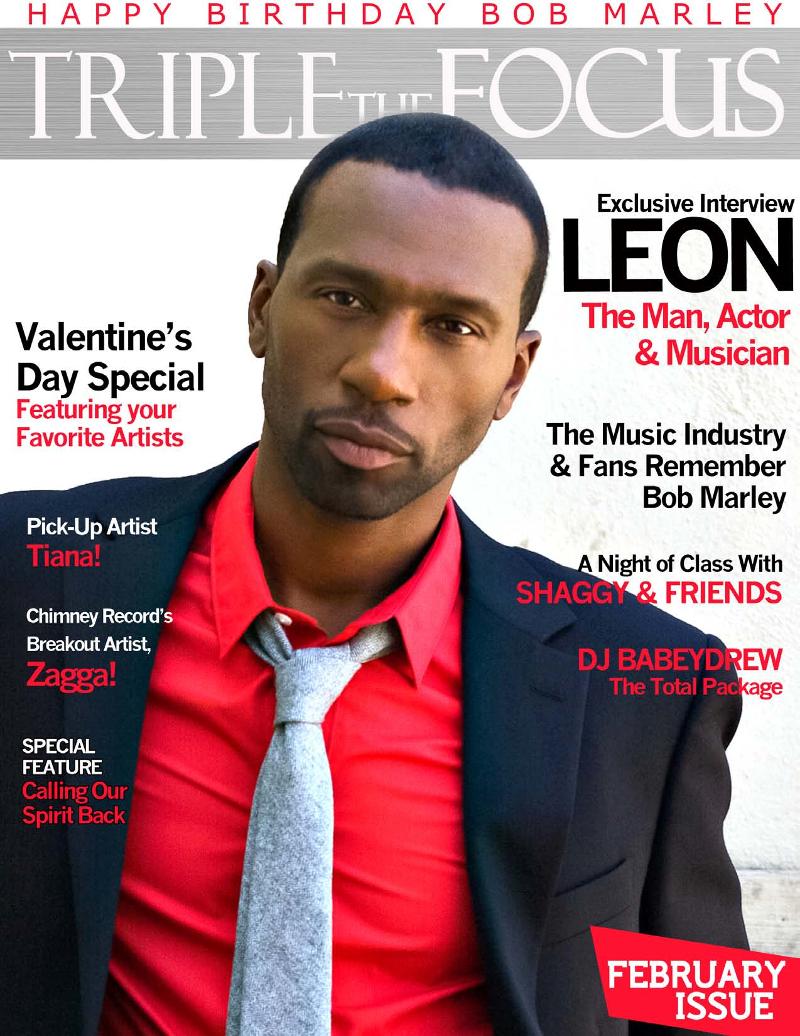 Tripple The Focus Magazine cover Feb.2012