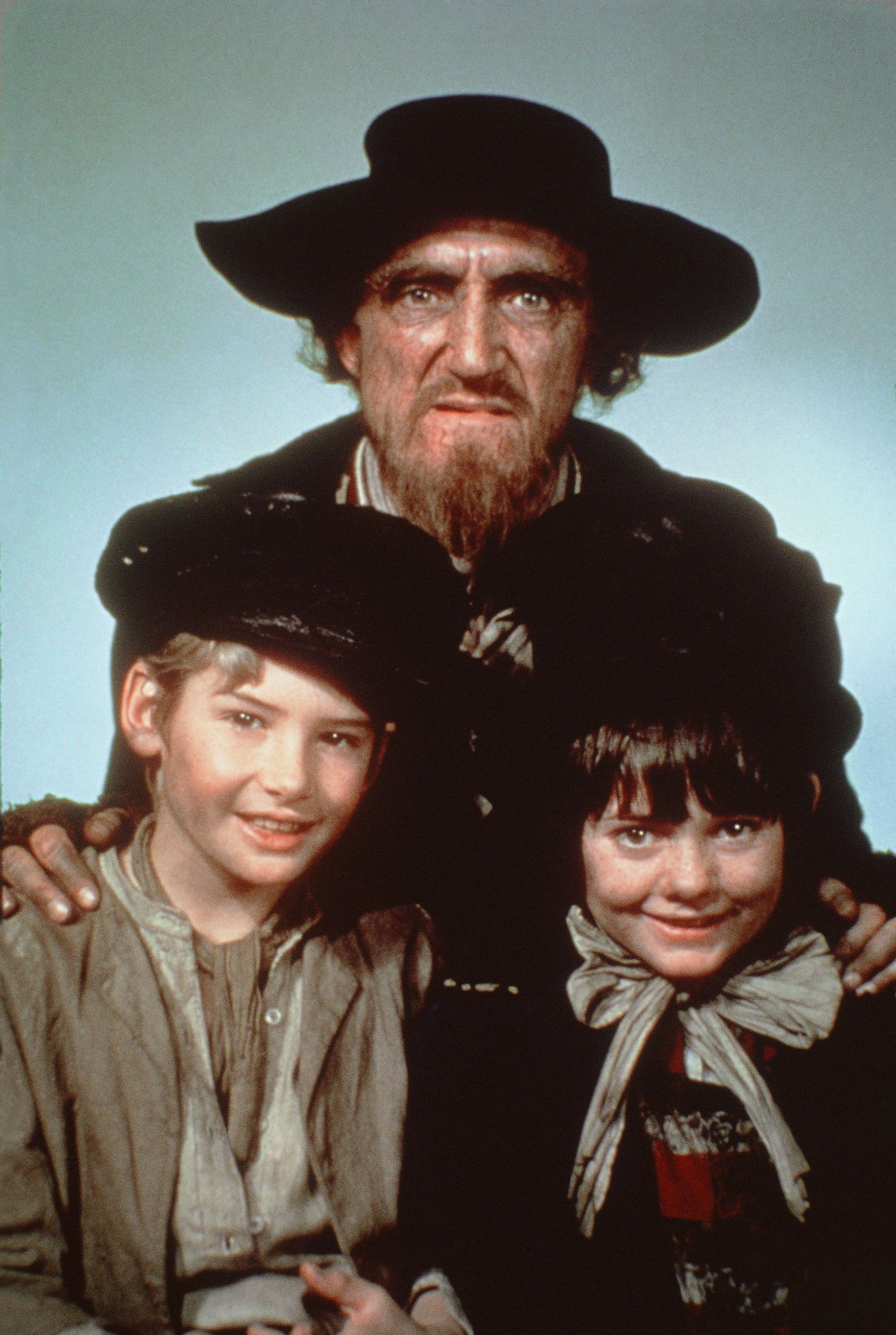 Still of Mark Lester, Ron Moody and Jack Wild in Oliver! (1968)