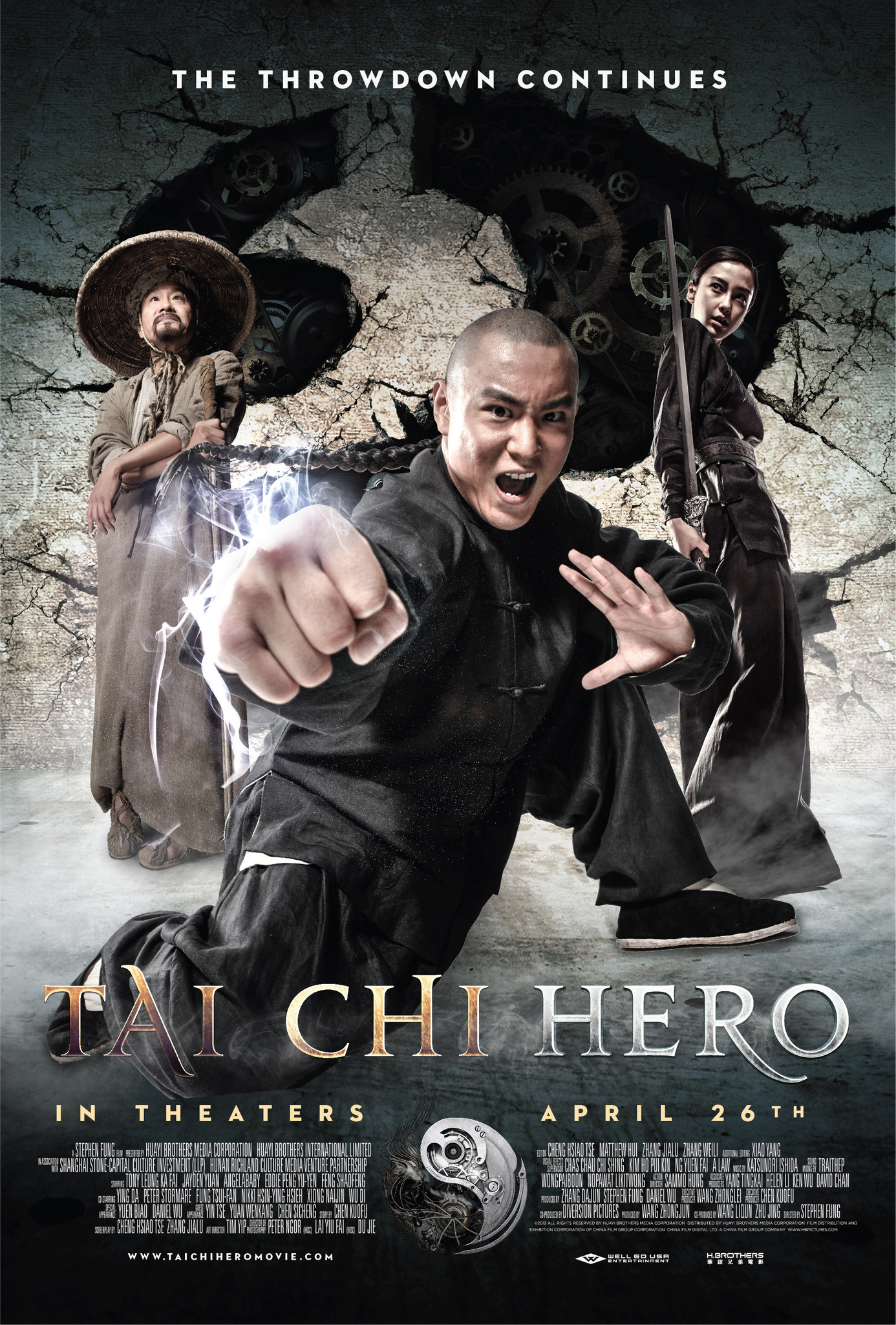 Tony Ka Fai Leung and Xiaochao Yuan in Tai Chi Hero (2012)