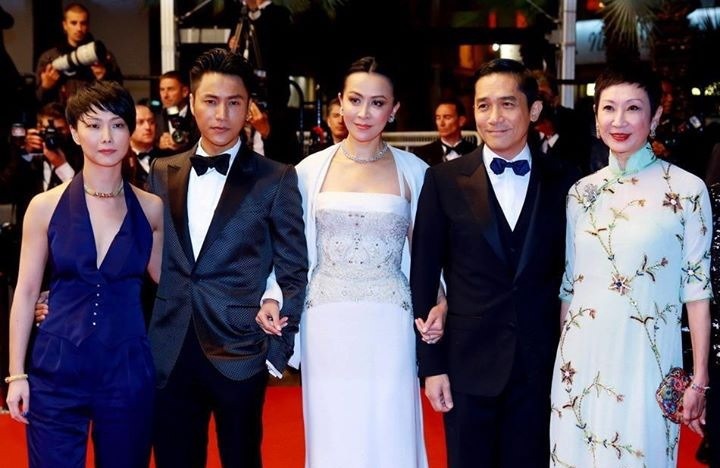 Carina Lau, Tony Chiu Wai Leung, Kun Chen and Flora Lau at event of Bends (2013)