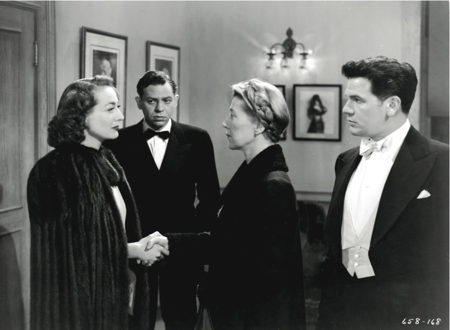 Still of Joan Crawford, John Garfield, Oscar Levant and Ruth Nelson in Humoresque (1946)
