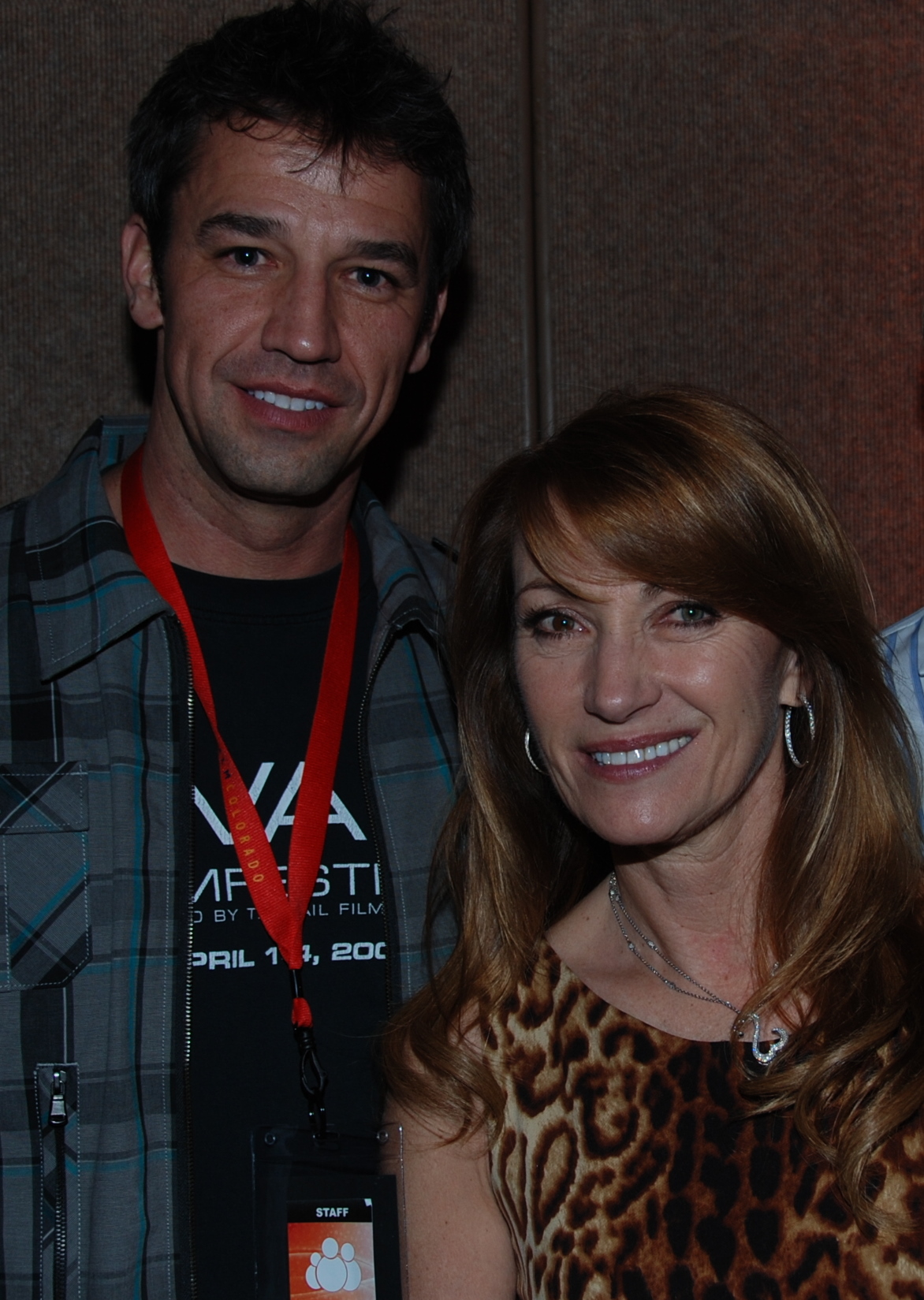 Bill LeVasseur and Jane Seymour