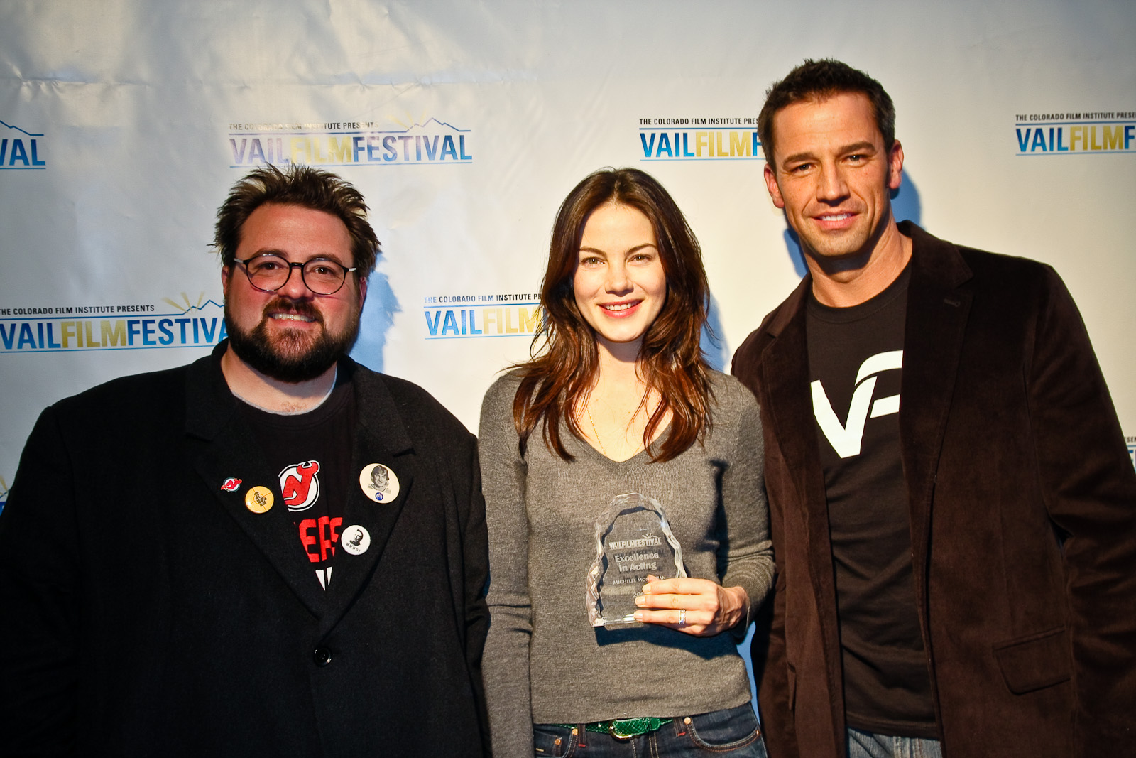Kevin Smith, Michelle Monaghan and Bill LeVasseur