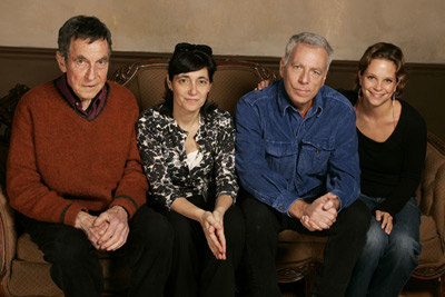 Marc Levin, Daphne Pinkerson, Al Levin and Jennifer Tuft at event of Protocols of Zion (2005)