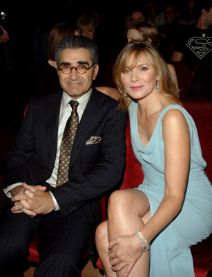 Kim Cattrall and Eugene Levy