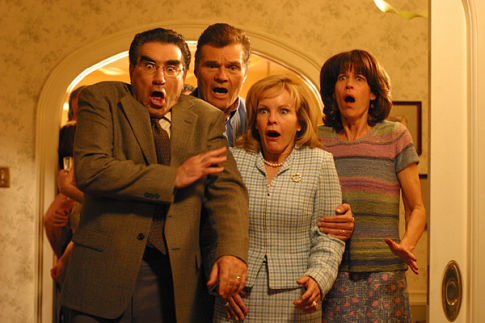 Still of Molly Cheek, Eugene Levy, Deborah Rush and Fred Willard in American Wedding (2003)