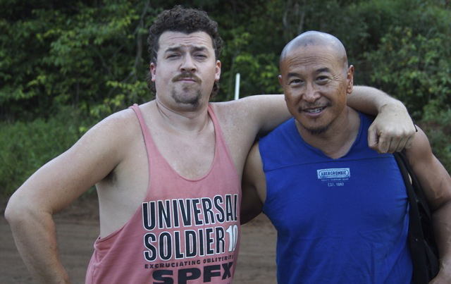 With Danny McBride, Tropic Thunder