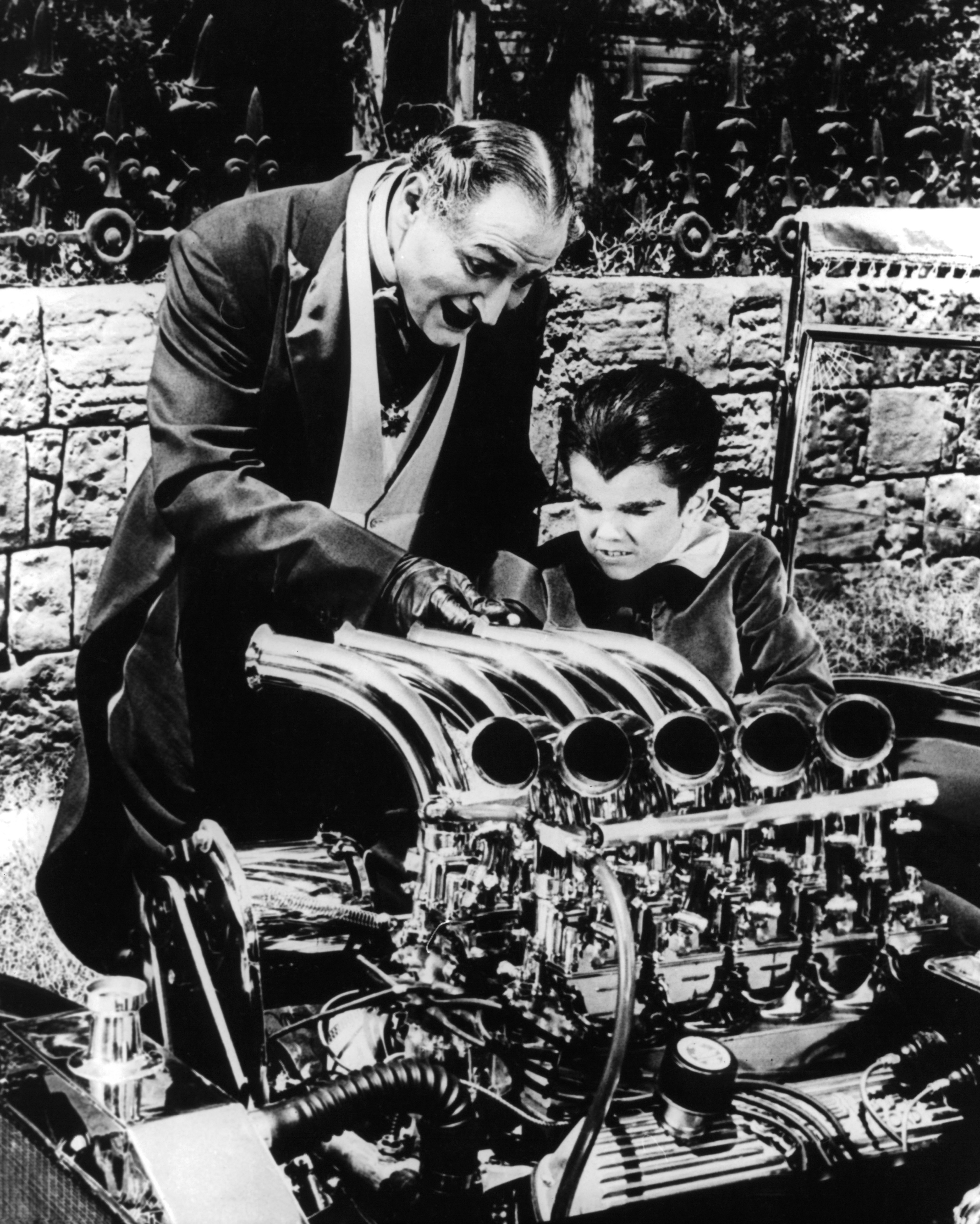 Still of Al Lewis and Butch Patrick in The Munsters (1964)