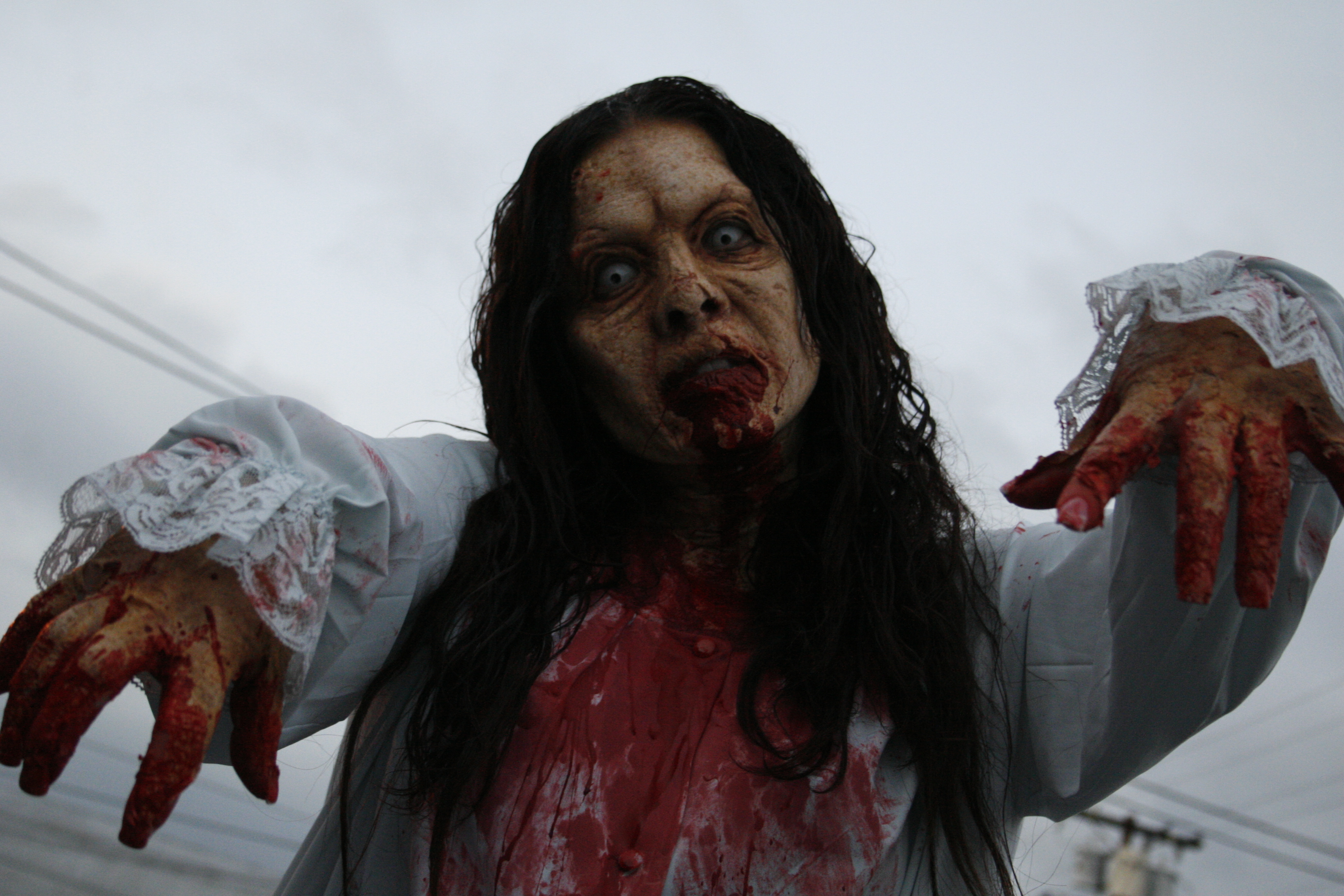 ILLUSION INDUSTRIES Zombie Design Make Up FX Test- Brooke Lewis