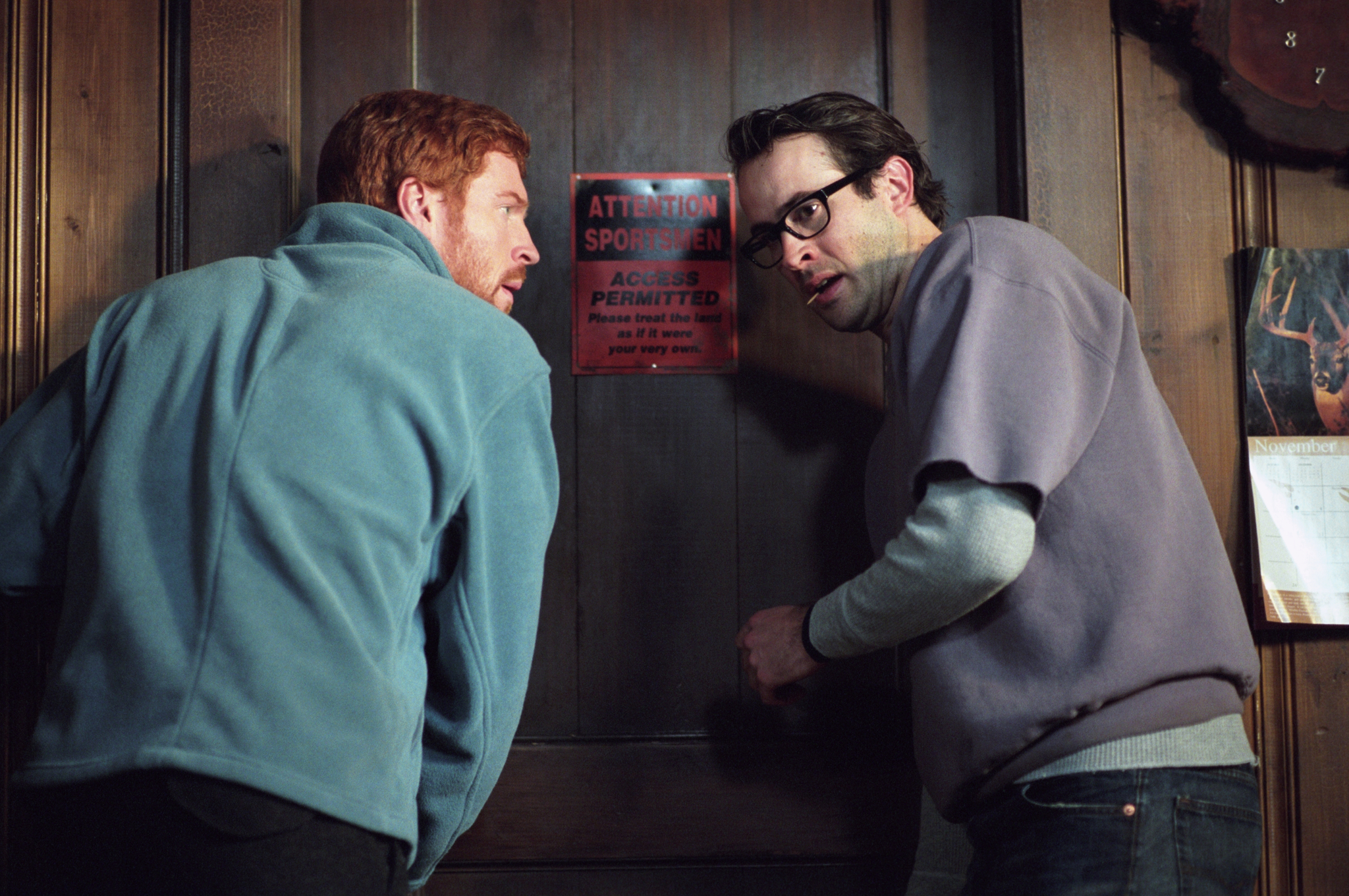 Still of Jason Lee and Damian Lewis in Dreamcatcher (2003)