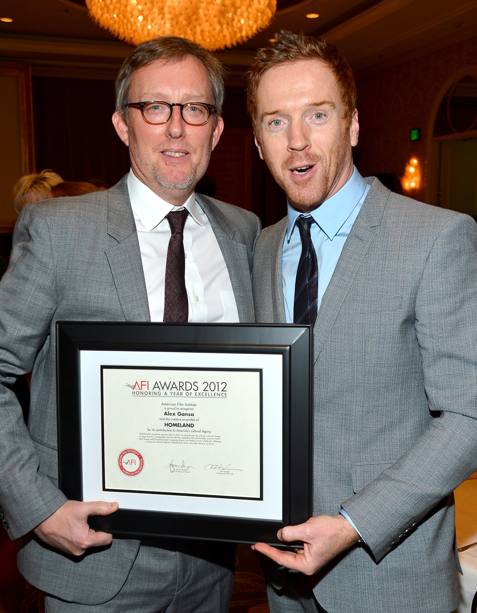 Alex Gansa and Damian Lewis