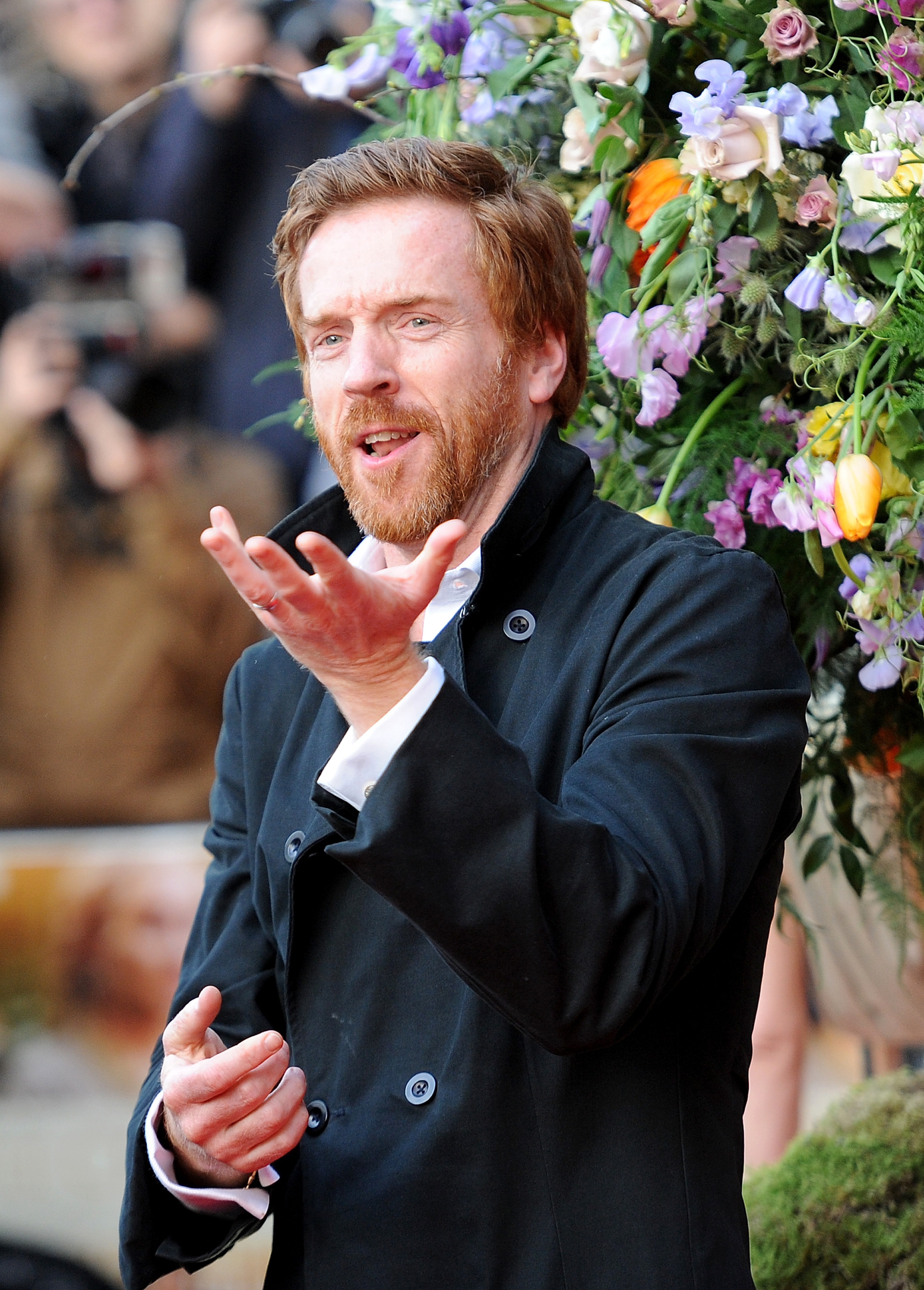 Damian Lewis at event of A Little Chaos (2014)