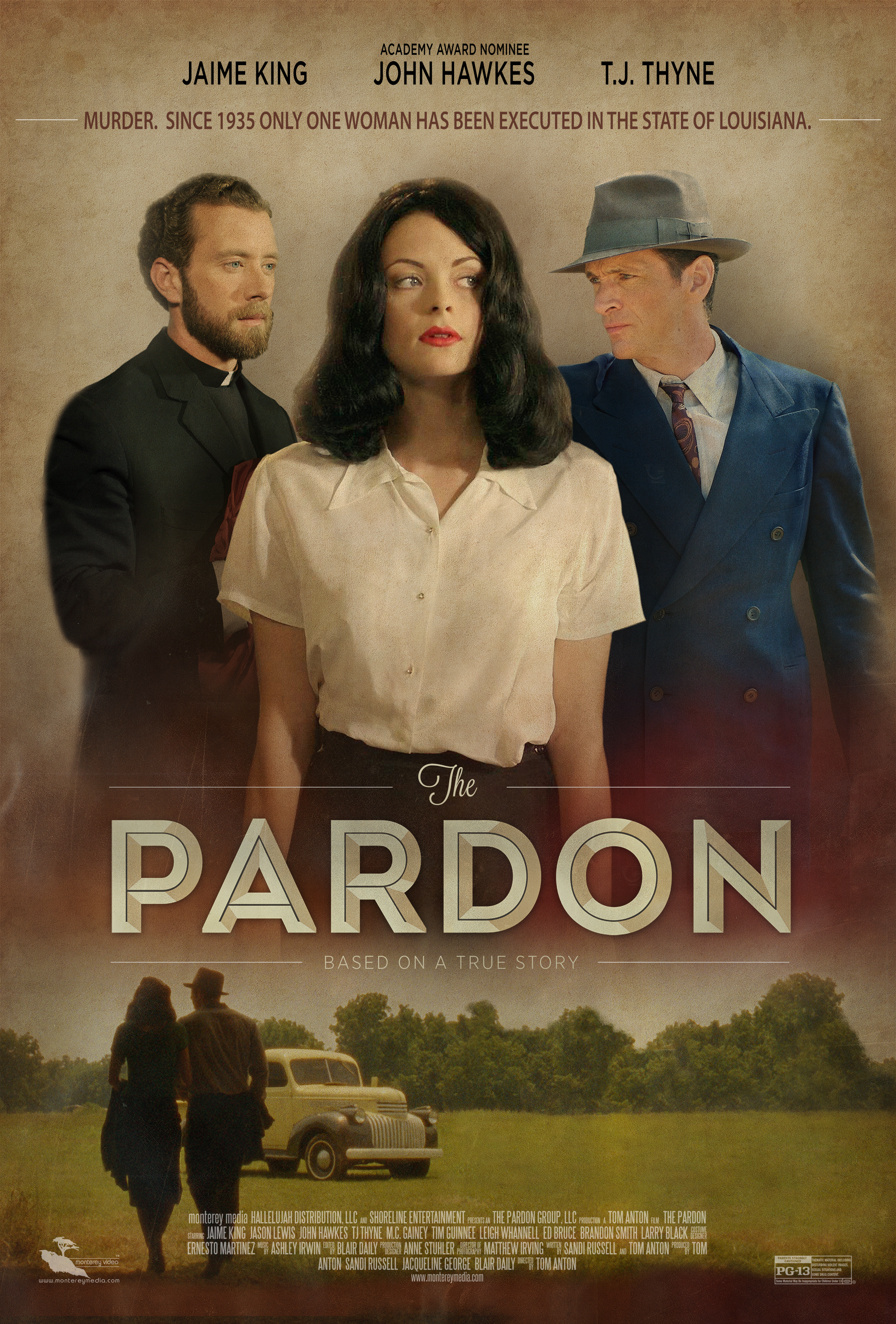 M.C. Gainey, Tim Guinee, John Hawkes, Jaime King, Jason Lewis, T.J. Thyne and Leigh Whannell in The Pardon (2013)