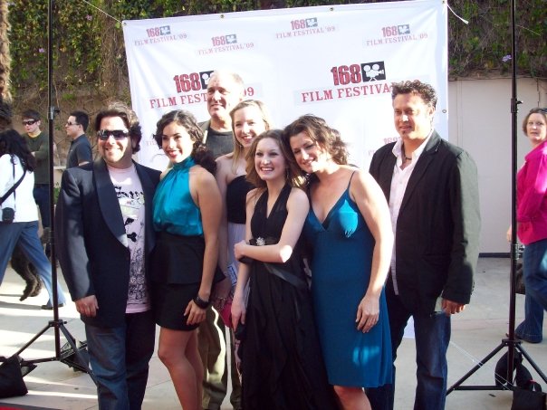 The cast and crew of 'Great Oaks' on the red carpet