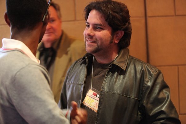 Jason J. Lewis at the 2009 '168 Film Festival'. His teams' film 'Great Oaks', in which he produced and acted, was in the festivals top 20.