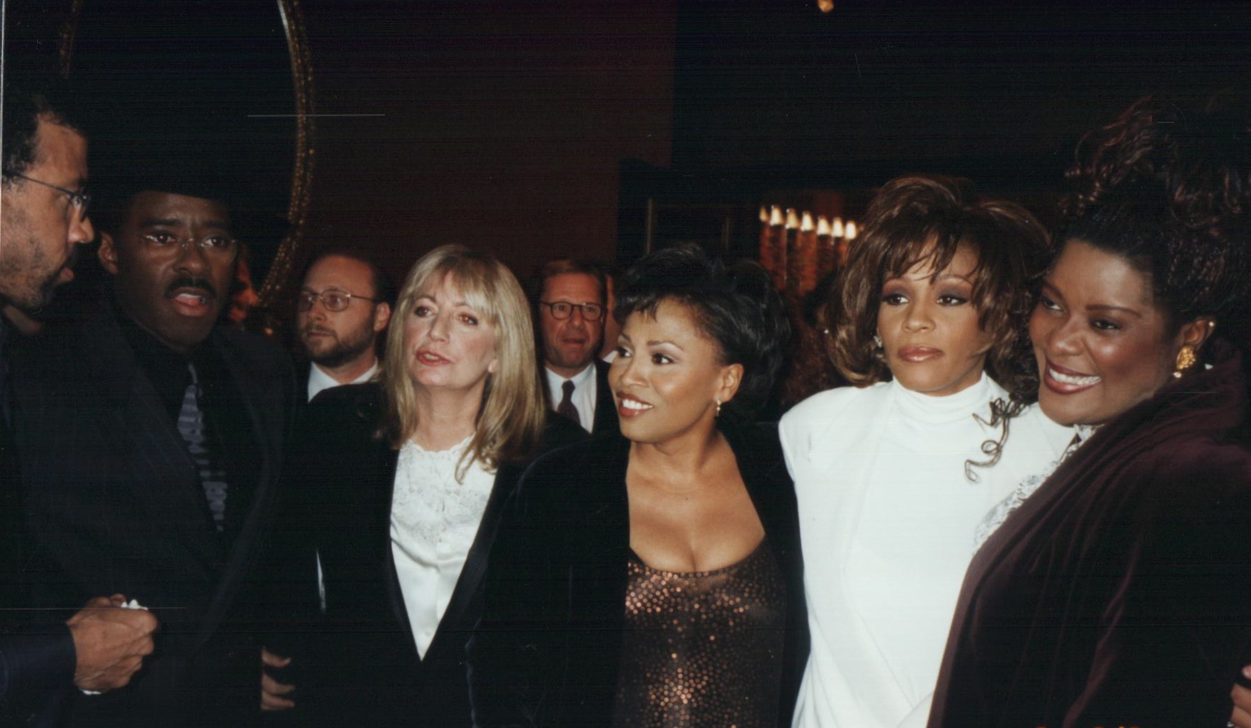 Jenifer Lewis with Penny Marshall, Whitney Houston and Loretta Devine at the premiere of 