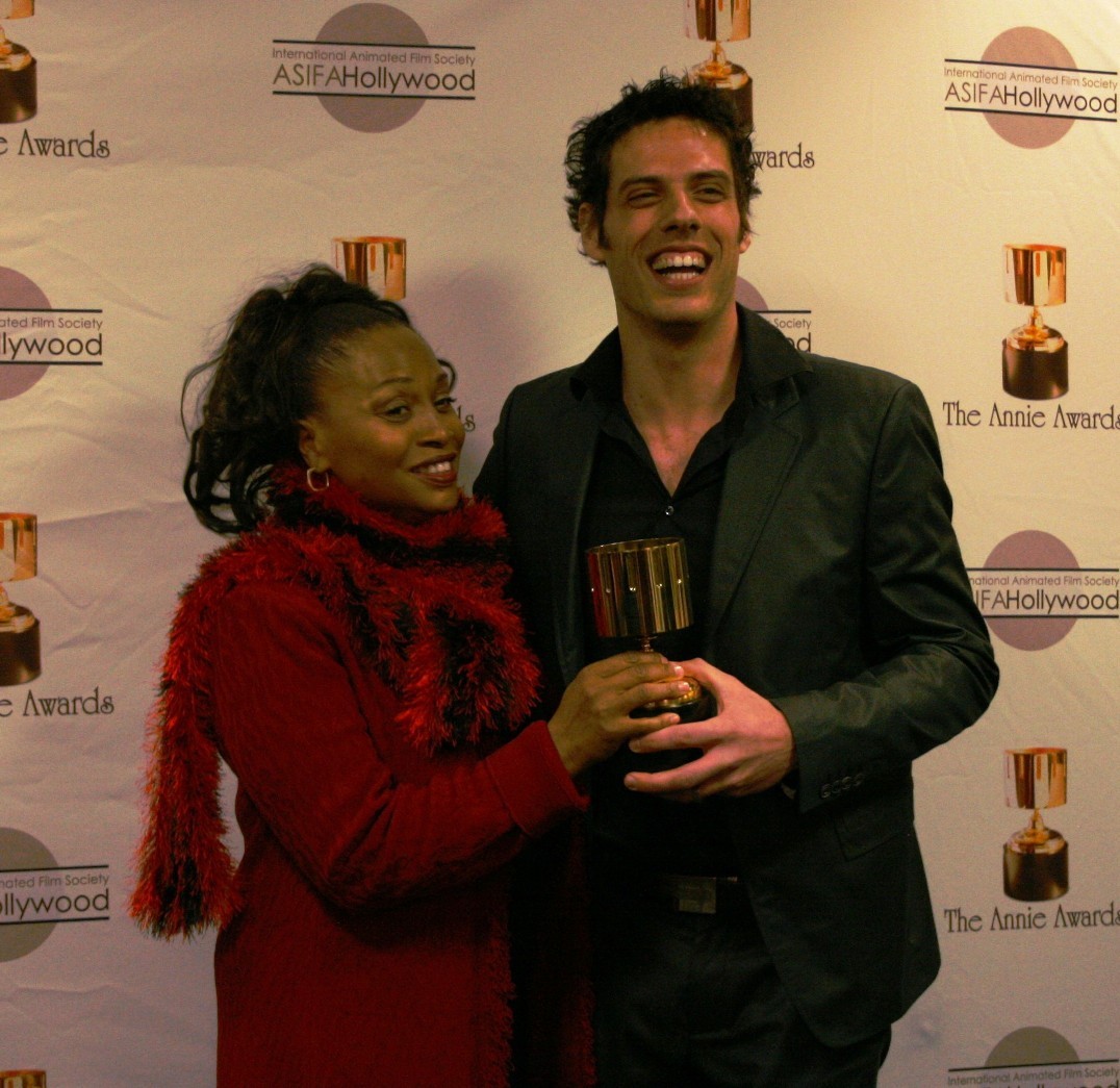 Jenifer Lewis and Pierre Perifel at event of Kung Fu Panda: Secrets of the Furious Five (2008)