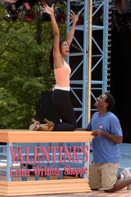 Renée Elise Goldsberry and Norm Lewis