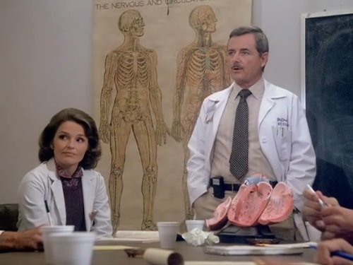 Still of William Daniels and Sagan Lewis in St. Elsewhere (1982)
