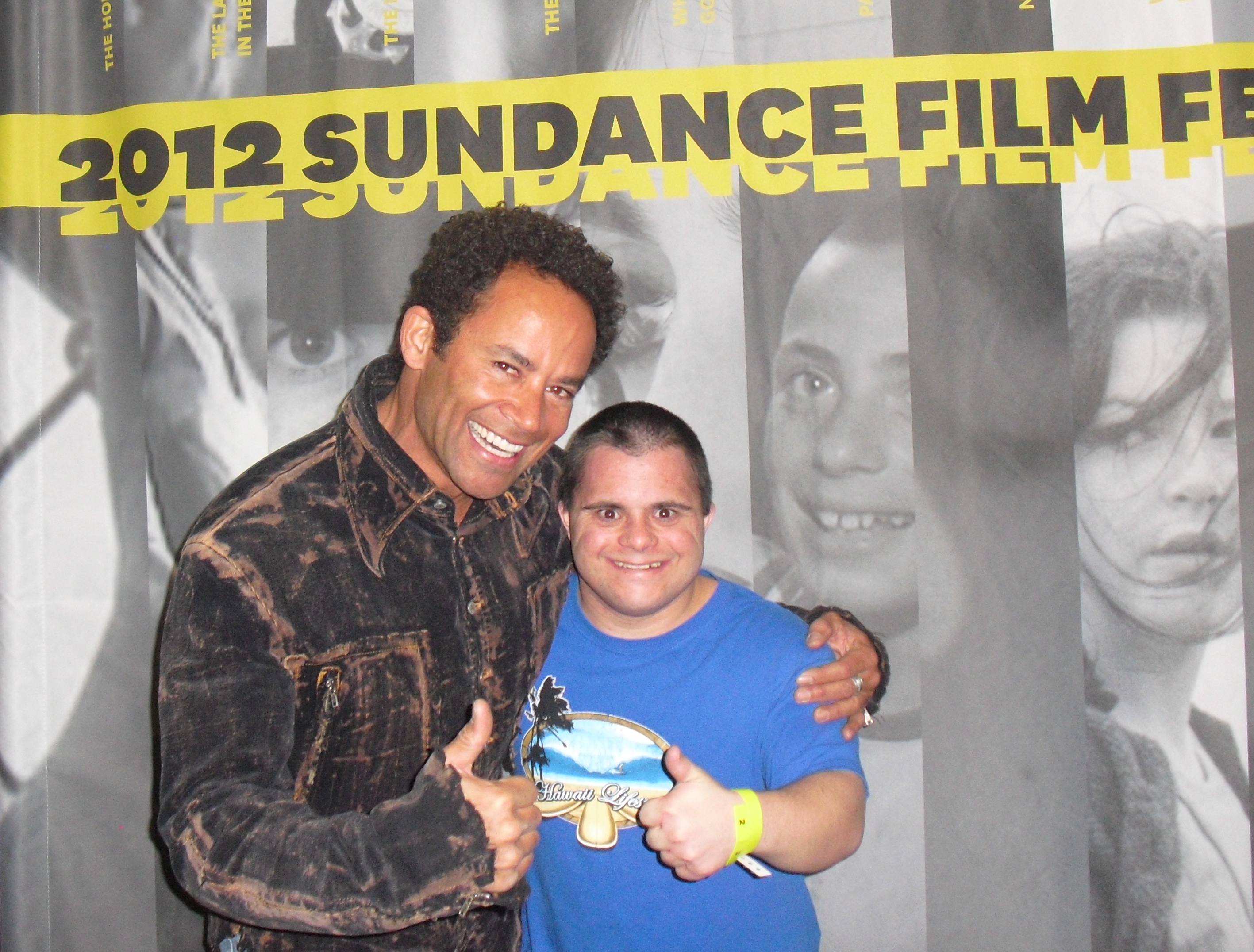 Sundance Awards 2012 with Hall of Famer Brett Banford! Thyme's charity is Special Olympics Northern California of which he contributes annually both financially and personally with his time since 1996 thru present.