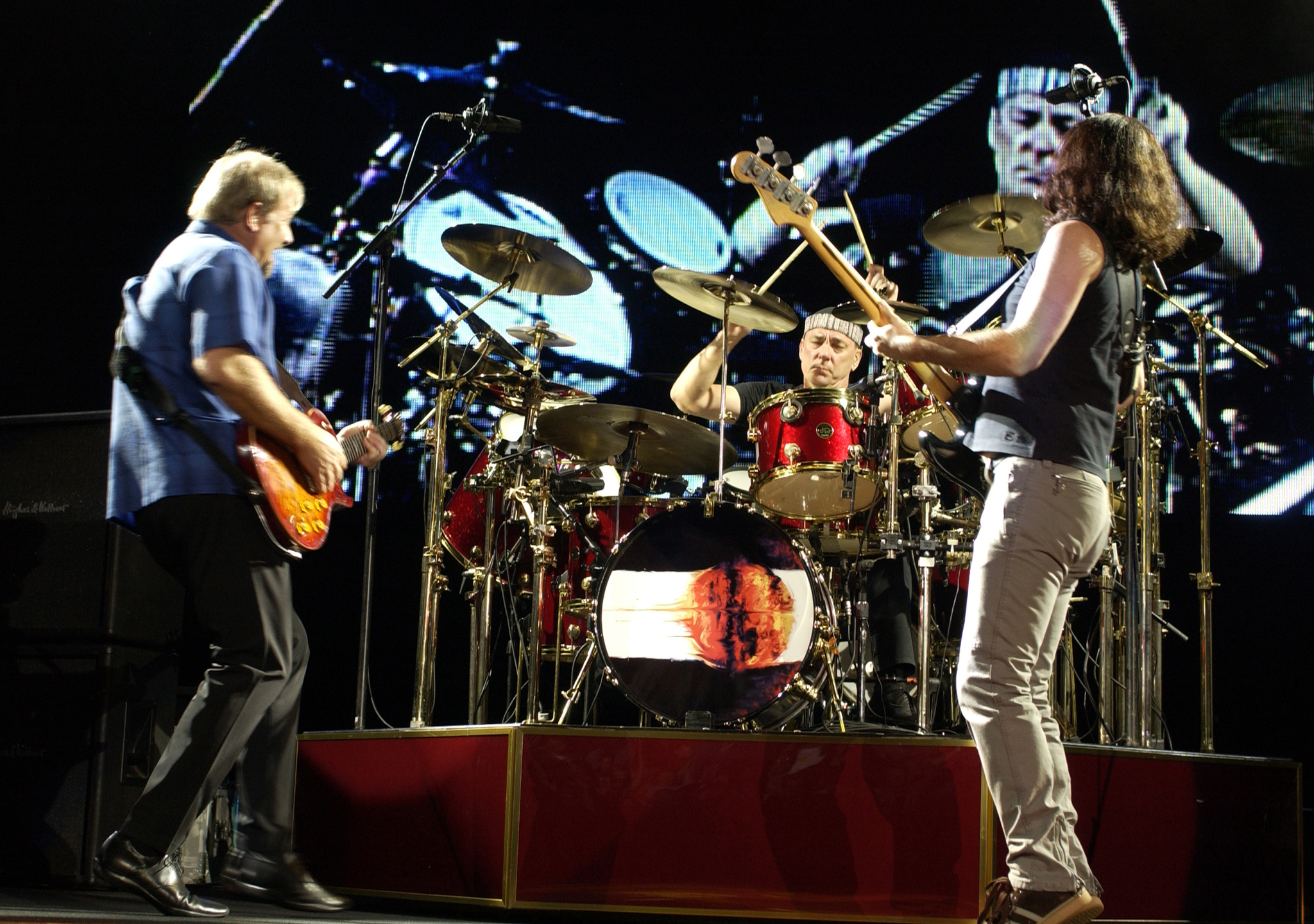 Alex Lifeson, Neil Peart, Geddy Lee and Rush