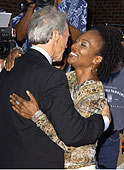 Clint Eastwood and Tina Lifford.