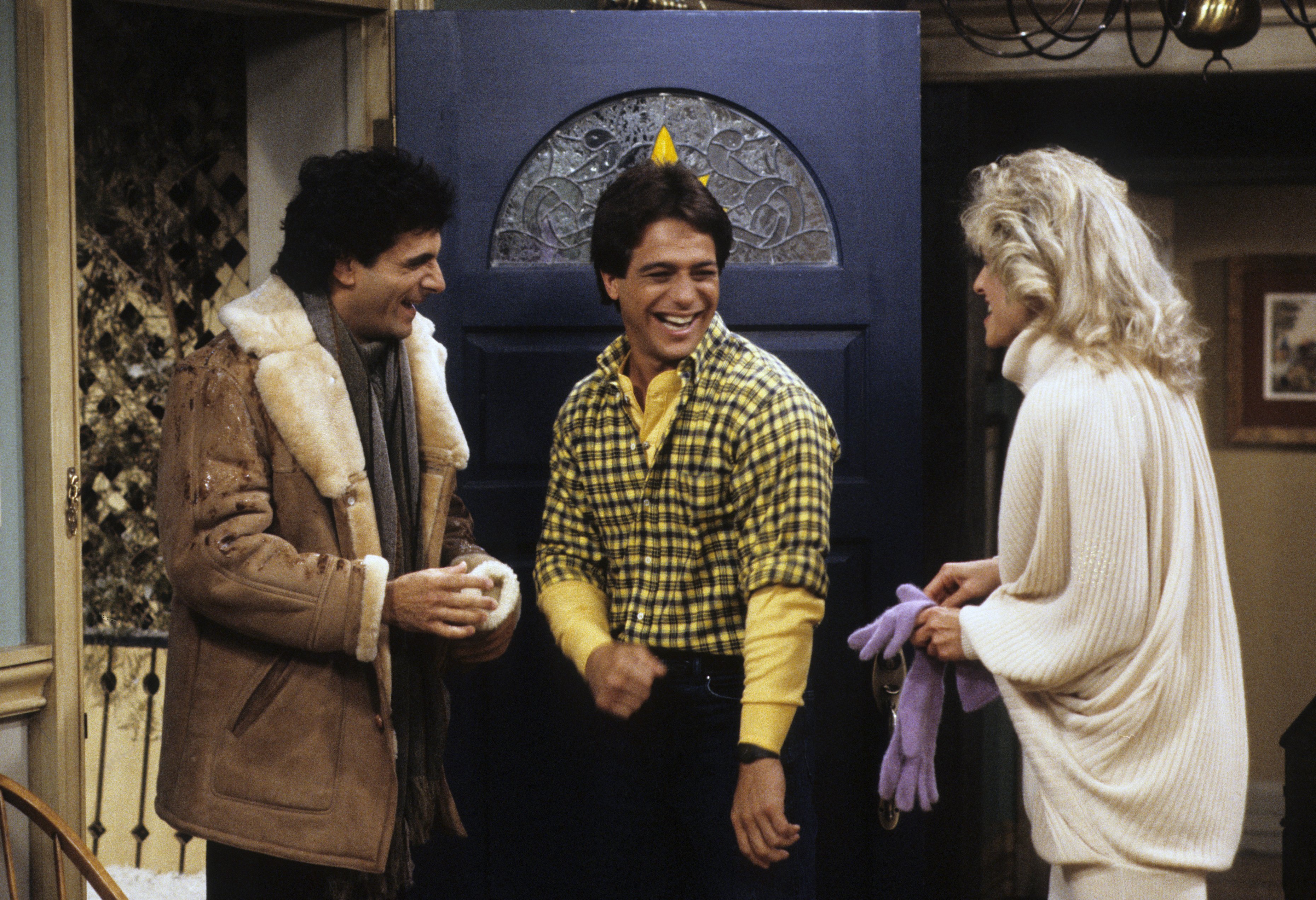 Still of Tony Danza, Judith Light and Robin Thomas in Who's the Boss? (1984)