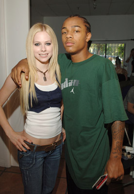 Shad Moss and Avril Lavigne
