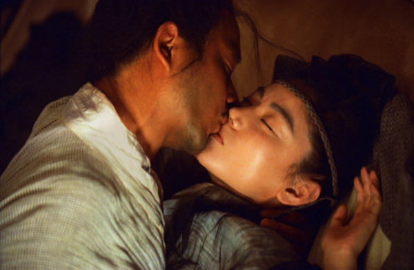 Still of Leslie Cheung and Brigitte Lin in Dung che sai duk (1994)