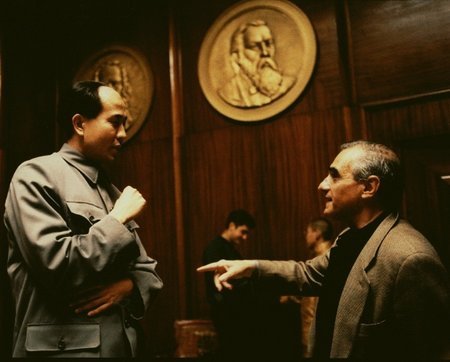 Robert Lin gets direction from Martin Scorsese on 