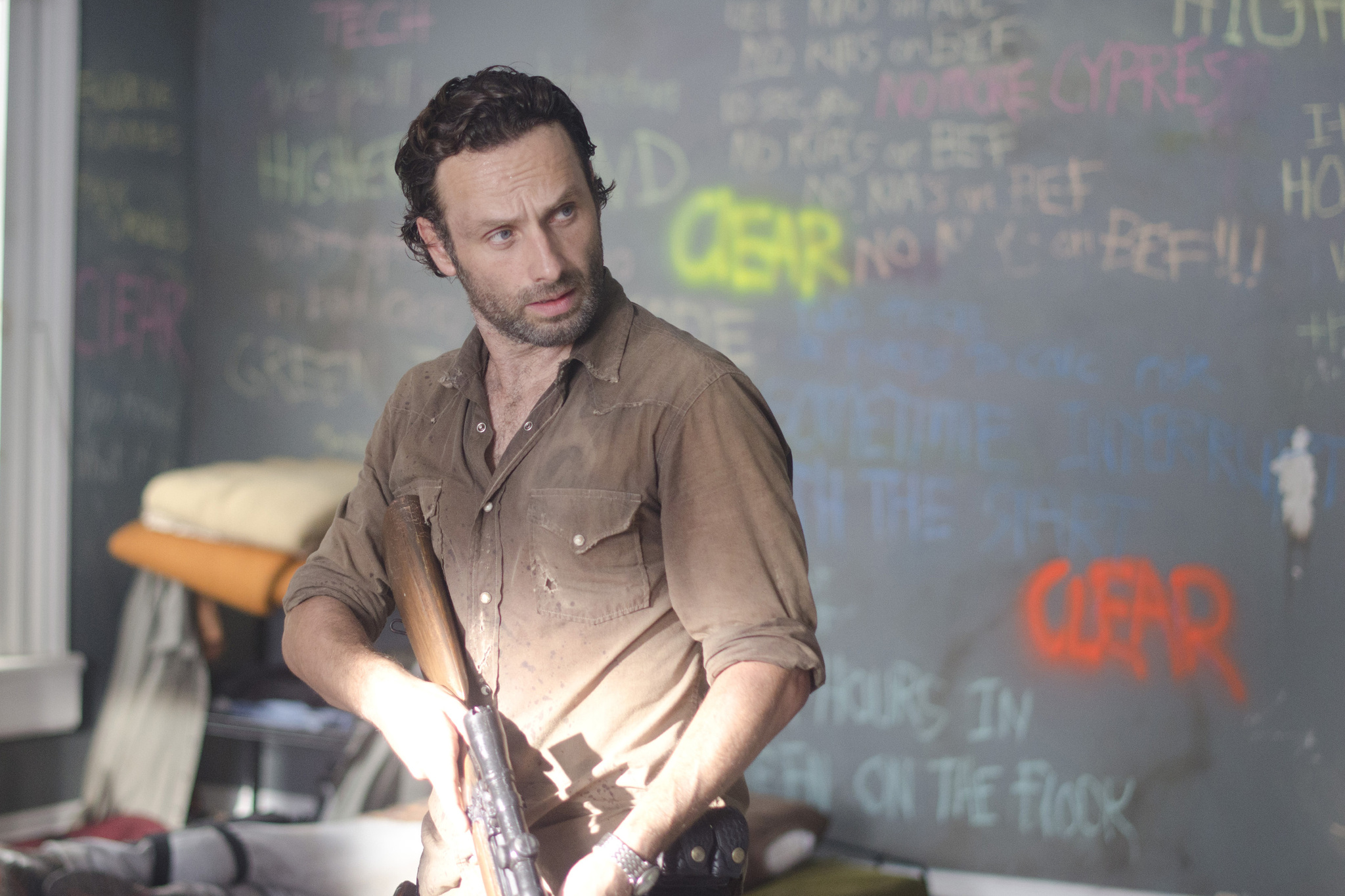 Still of Andrew Lincoln in Vaiksciojantys negyveliai (2010)