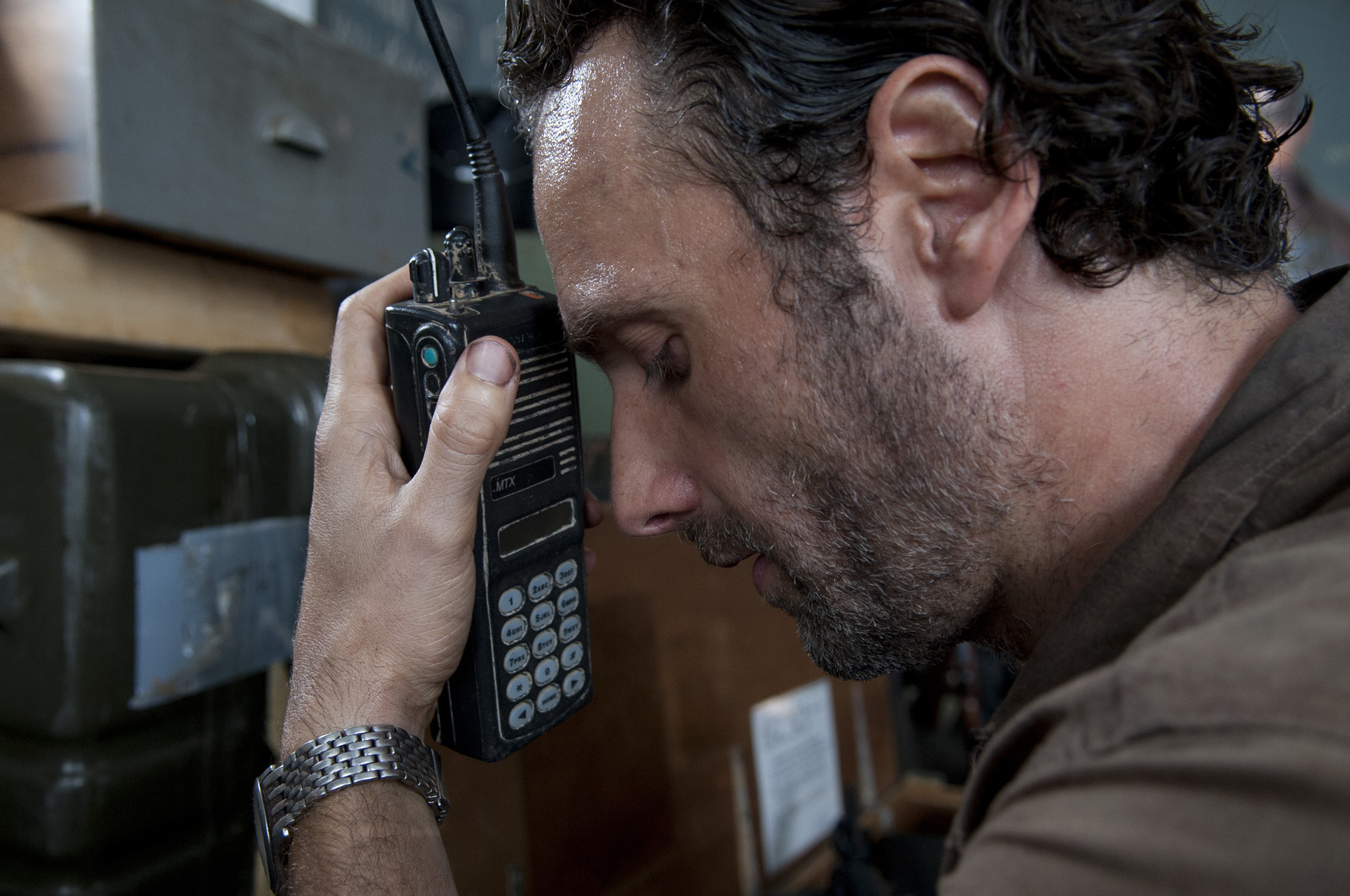 Still of Andrew Lincoln in Vaiksciojantys negyveliai (2010)