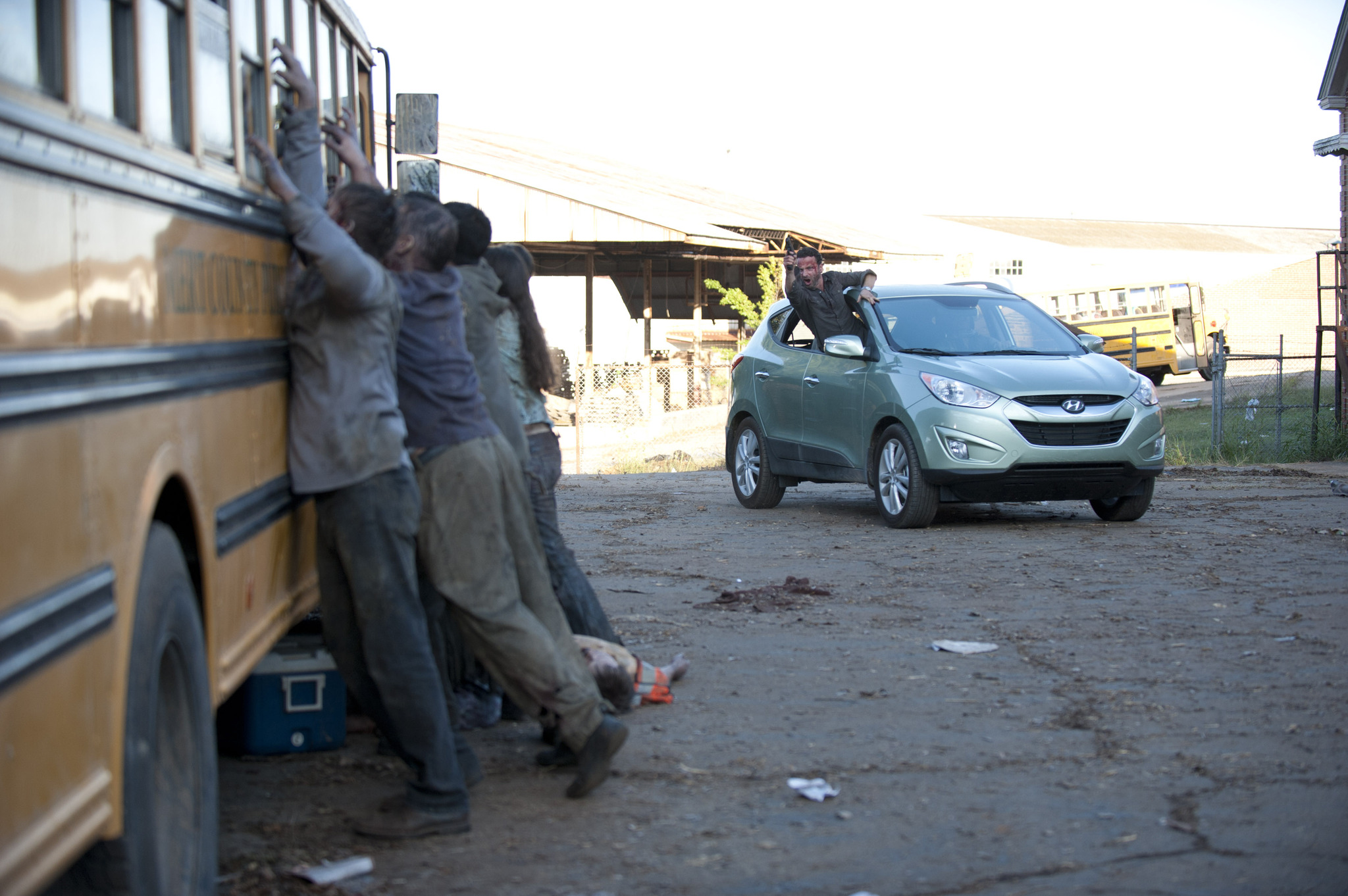 Still of Andrew Lincoln in Vaiksciojantys negyveliai (2010)