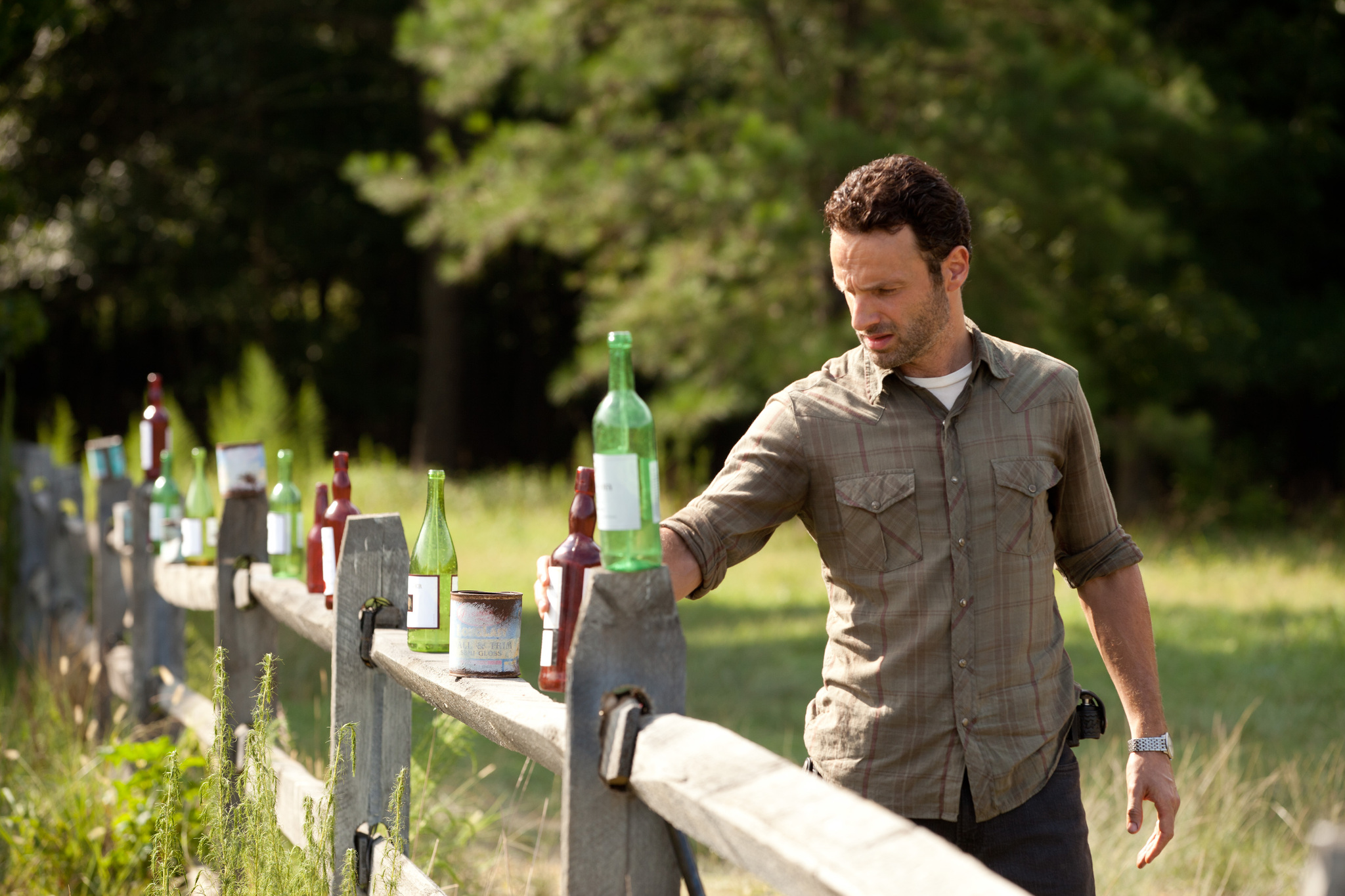 Still of Andrew Lincoln in Vaiksciojantys negyveliai (2010)