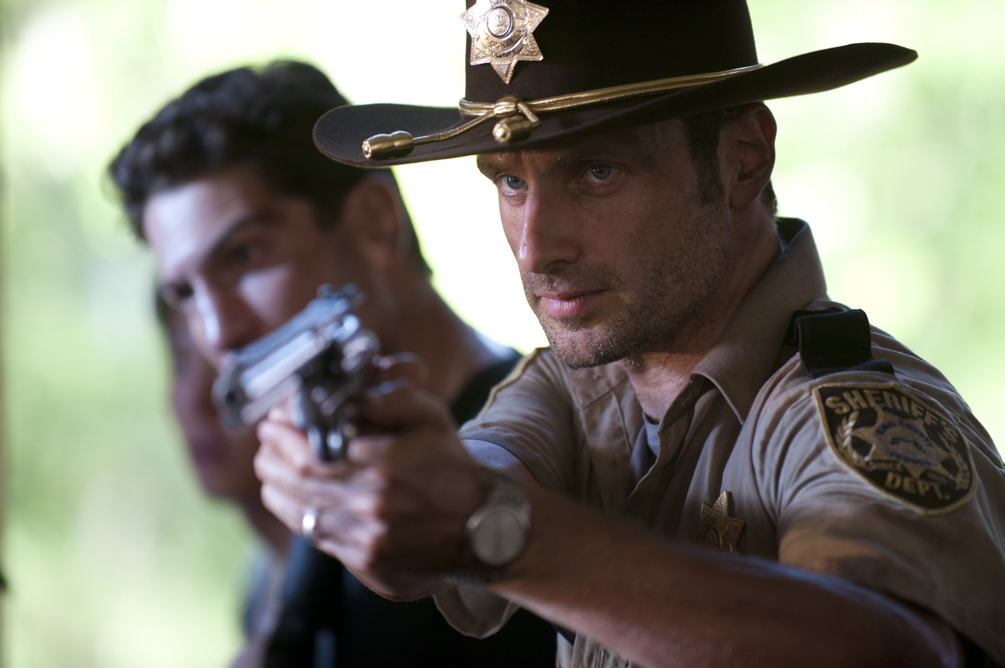 Still of Andrew Lincoln in Vaiksciojantys negyveliai (2010)