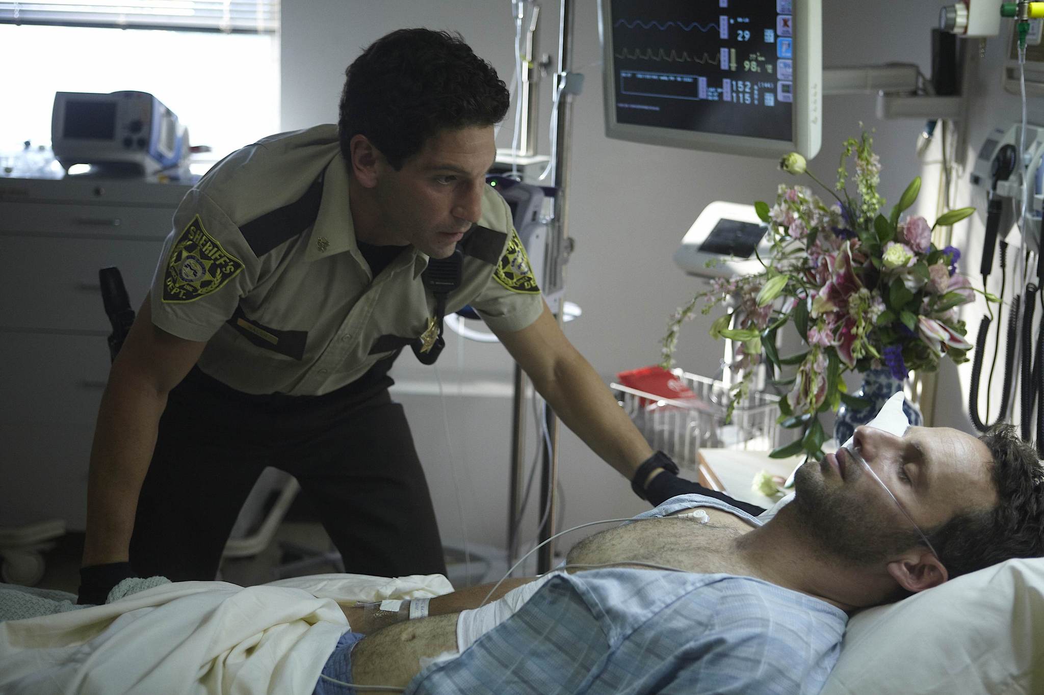 Still of Andrew Lincoln and Jon Bernthal in Vaiksciojantys negyveliai (2010)