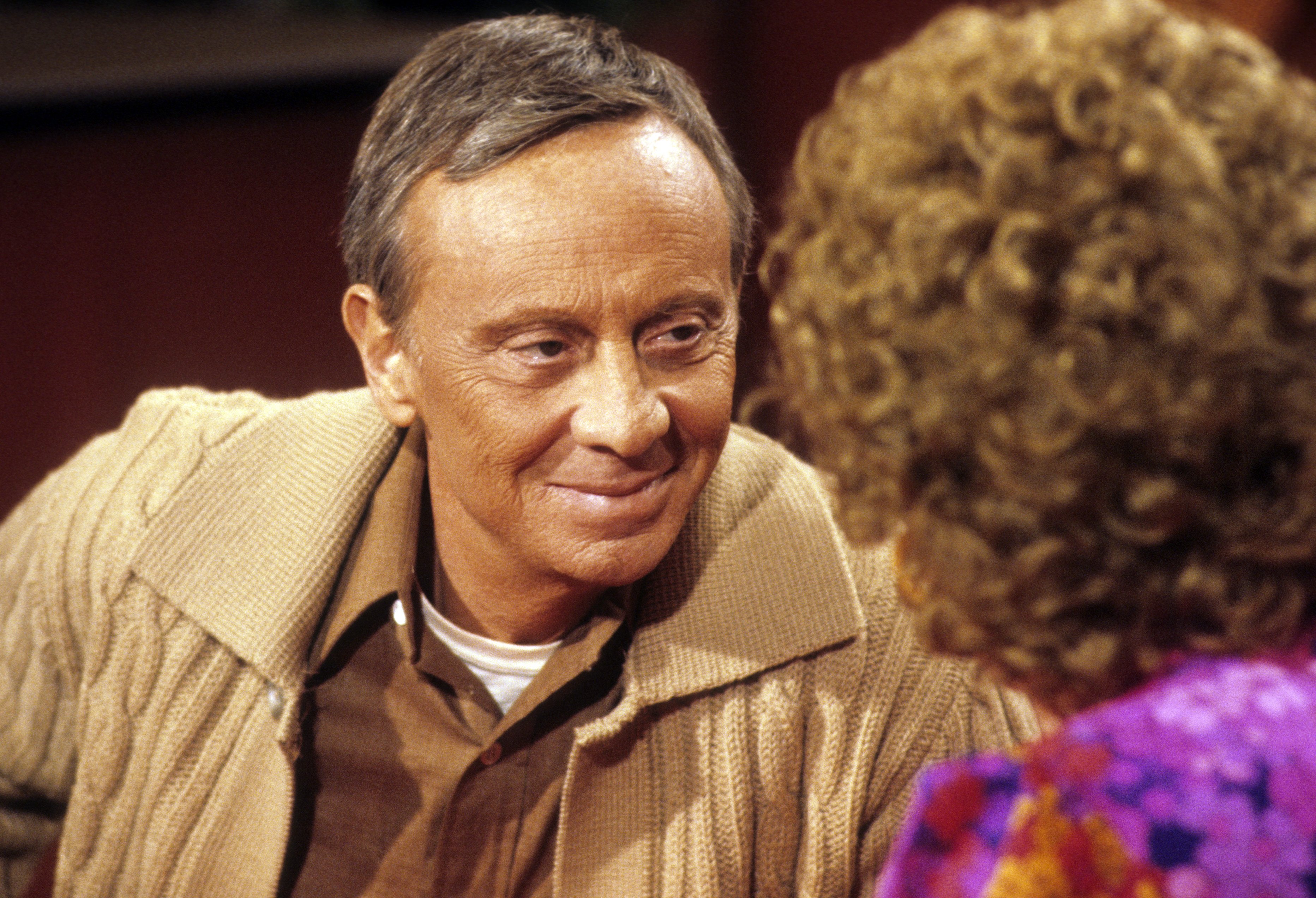 Still of Norman Fell and Audra Lindley in Three's Company (1977)