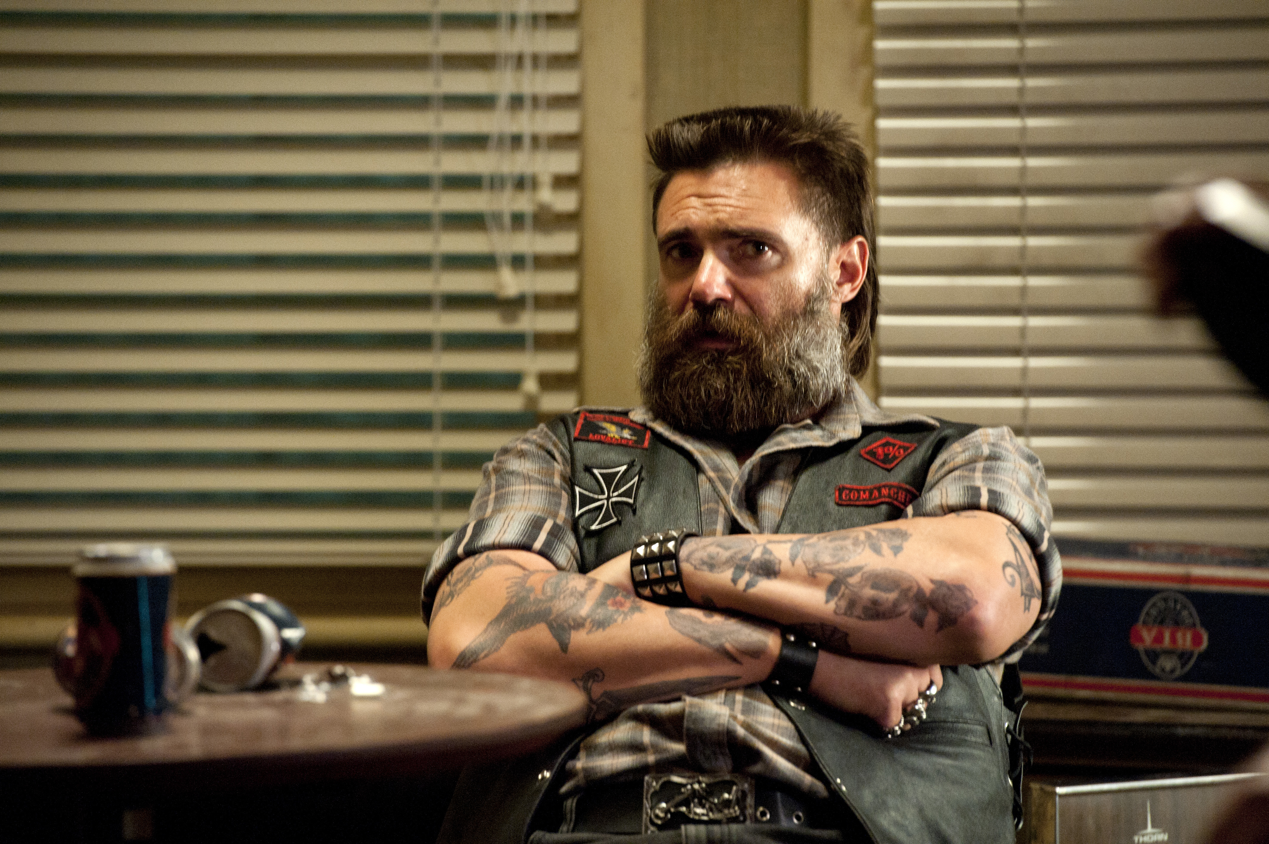 Jeremy Lindsay Taylor as Leroy in BIKIE WARS: BROTHERS IN ARMS