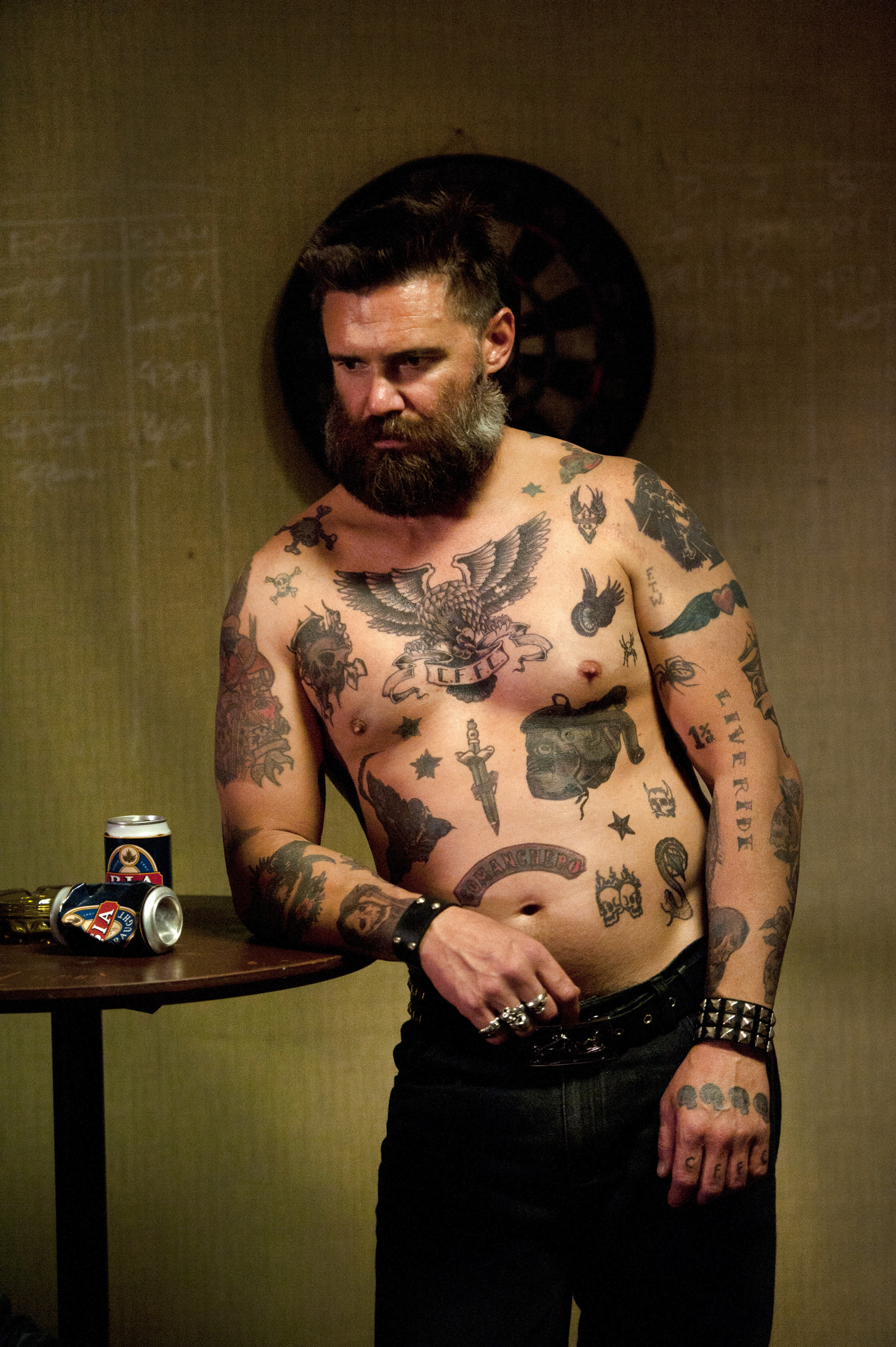 Jeremy Lindsay Taylor as Leroy in BIKIE WARS: BROTHERS IN ARMS